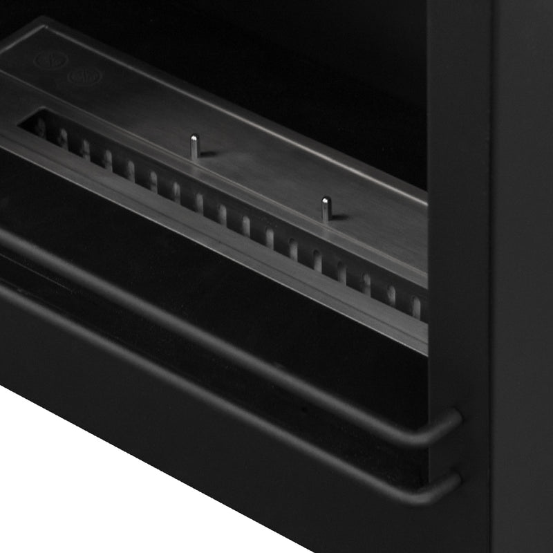Camino a bioetanolo biocamino da terra Cambridge in legno Marrone 110x36x100h