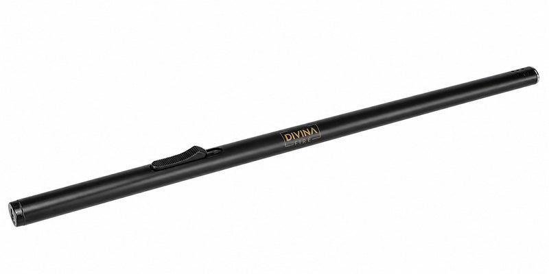 Divina Fire Accendino per camino a bioetanolo canna lunga 30 cm Nero