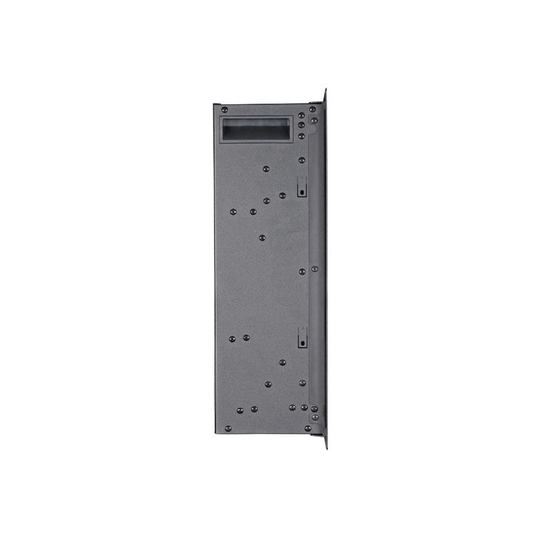 Camino elettrico caminetto da parete a incasso frontale CHICAGO130 L127 x P14 x H45