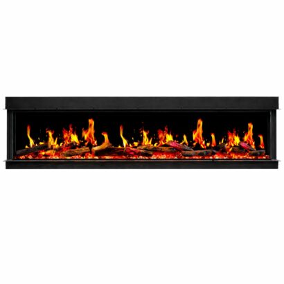 Camino elettrico da incasso tecnologia LCD LED FILADELFIA150